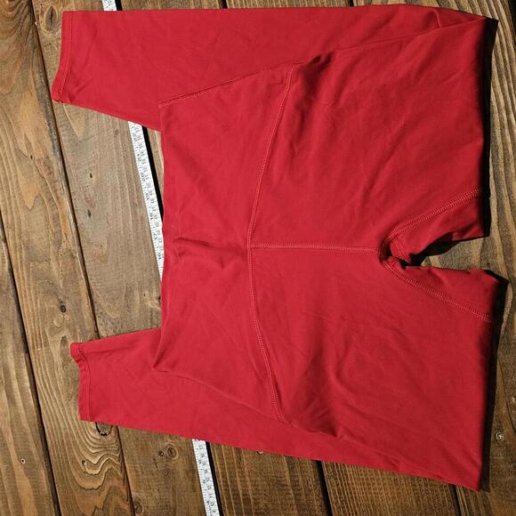 High-Performance Red Leggings - Picture 1 of 7